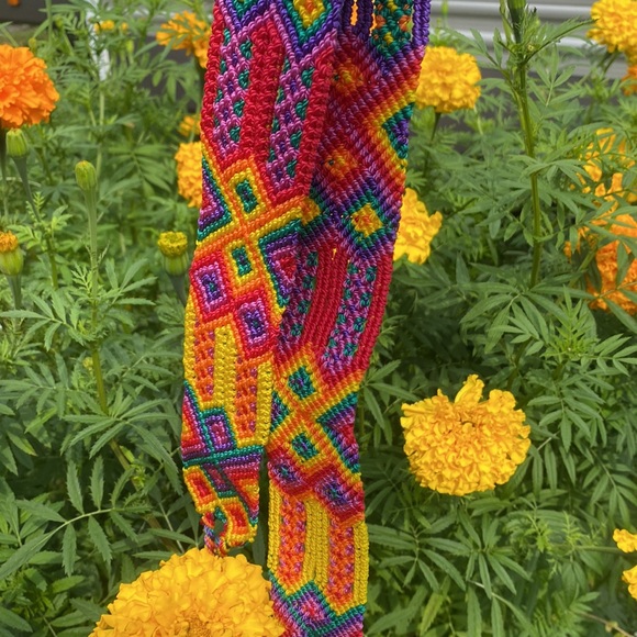 381-You Are Remarkable❤️Handcrafted Macrame Belt - Picture 6 of 8